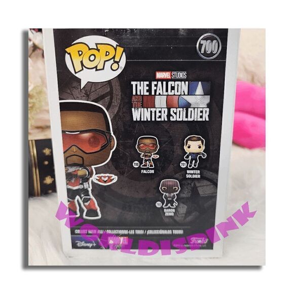 Dynamic Duo Delight: Falcon and The Winter Soldier Funko Pop! - Picture 2 of 3
